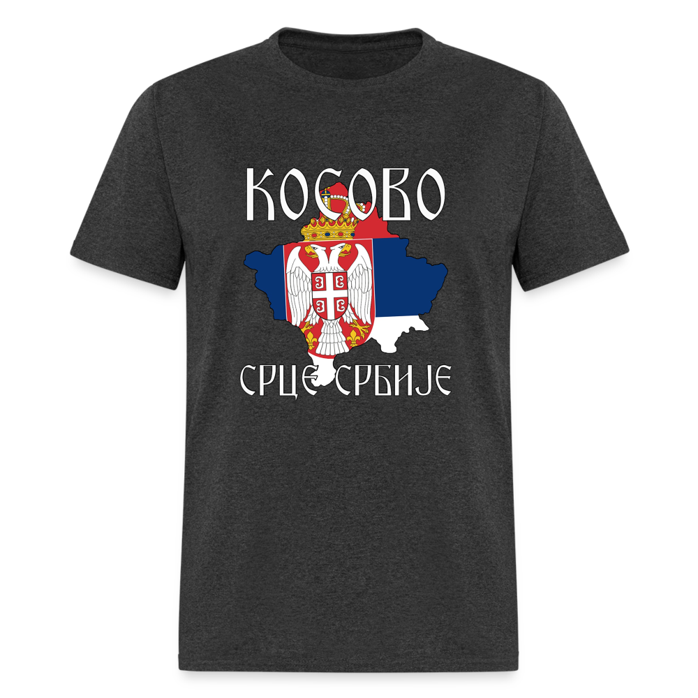 Kosovo Srce | Majica kratki rukav - heather black