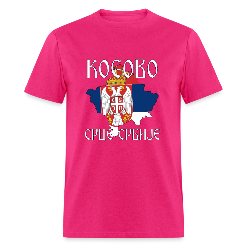 Kosovo Srce | Majica kratki rukav - fuchsia