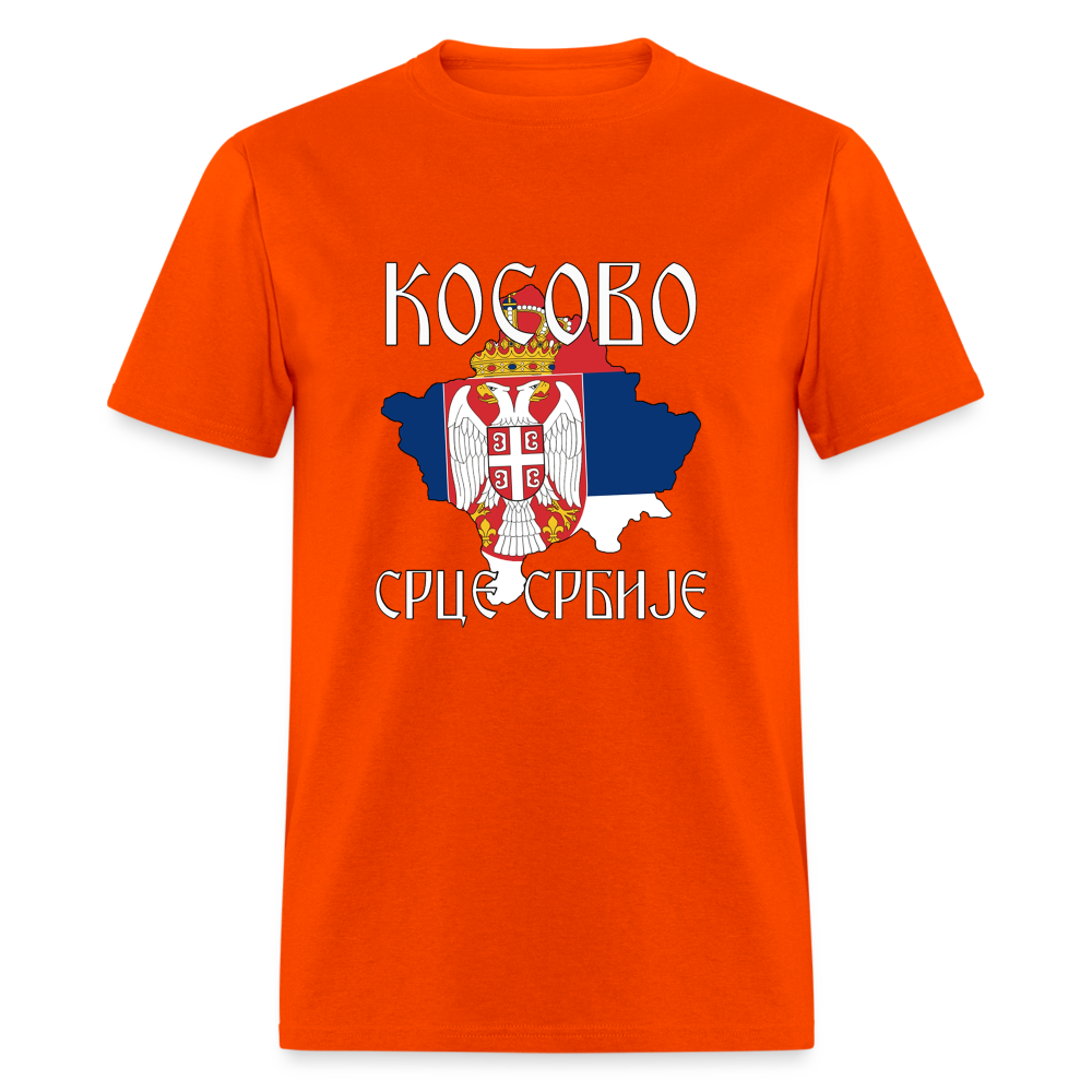 Kosovo Srce | Majica kratki rukav - orange