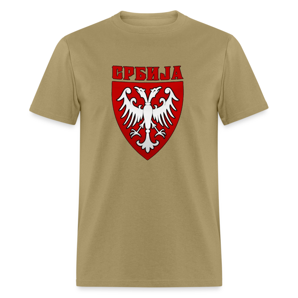 Srbija Nemanjici | Majica kratki rukav - khaki