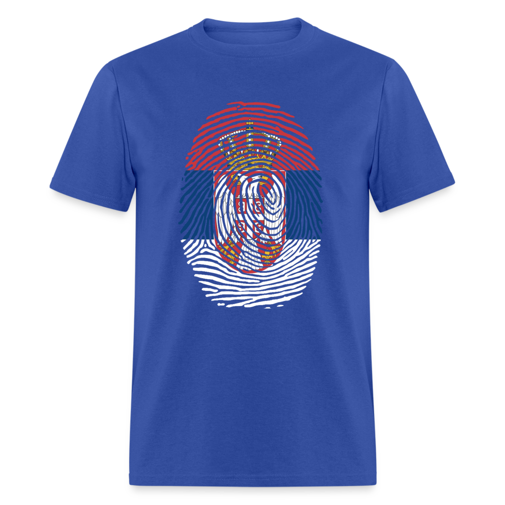 Otisak Srpski | Majica kratki rukav - royal blue